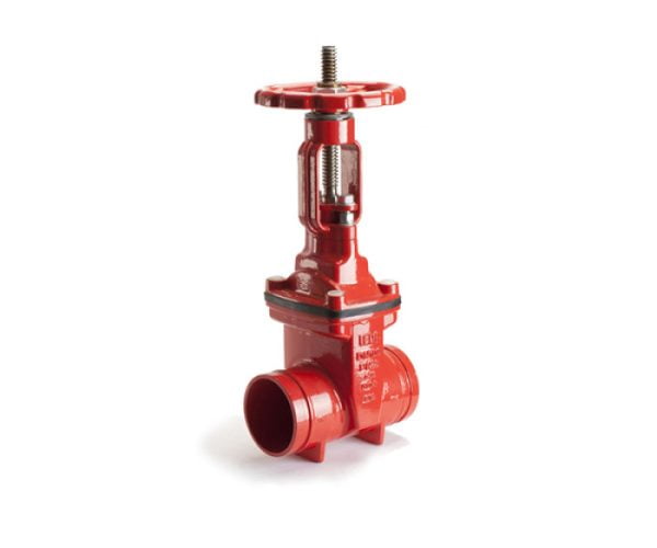VÁLVULA COMPUERTA OS&Y BRIDADO VÁSTAGO SALIENTE 300 PSI 2"Ø HASTA 12"Ø MARCA MECH UL/FM