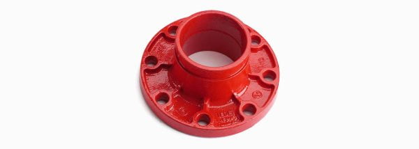 ADAPTADOR BRIDA RANURADO 2"Ø HASTA 12"Ø MARCA LEDE UL/FM
