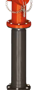 HIDRANTE BARRIL SECO MJ 300 PSI